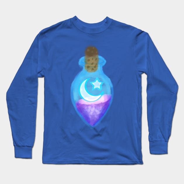 Nighttime Potion Long Sleeve T-Shirt by gpam